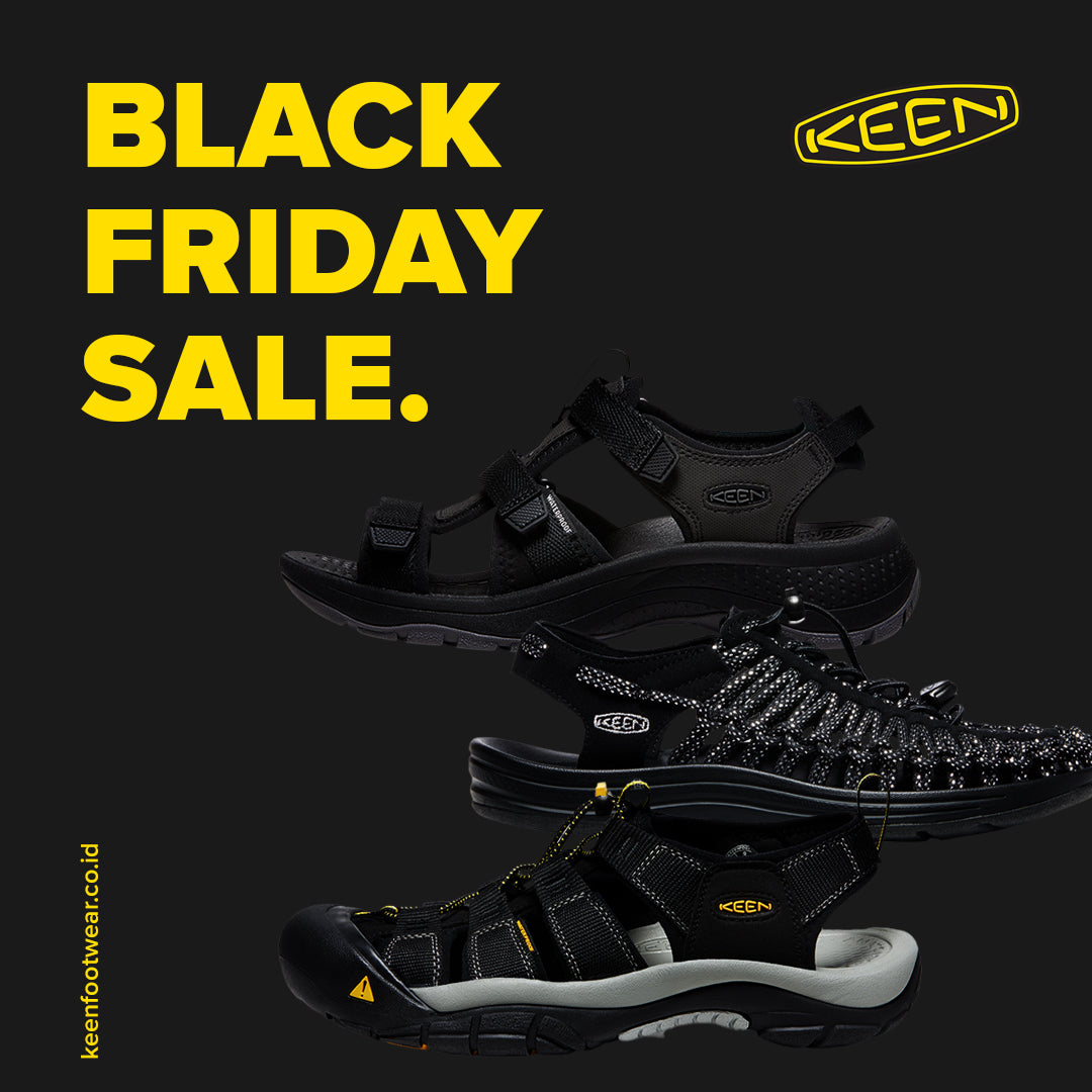 Pesta Diskon Spesial Black Friday: Hemat Hingga 25% di KEEN Indonesia!