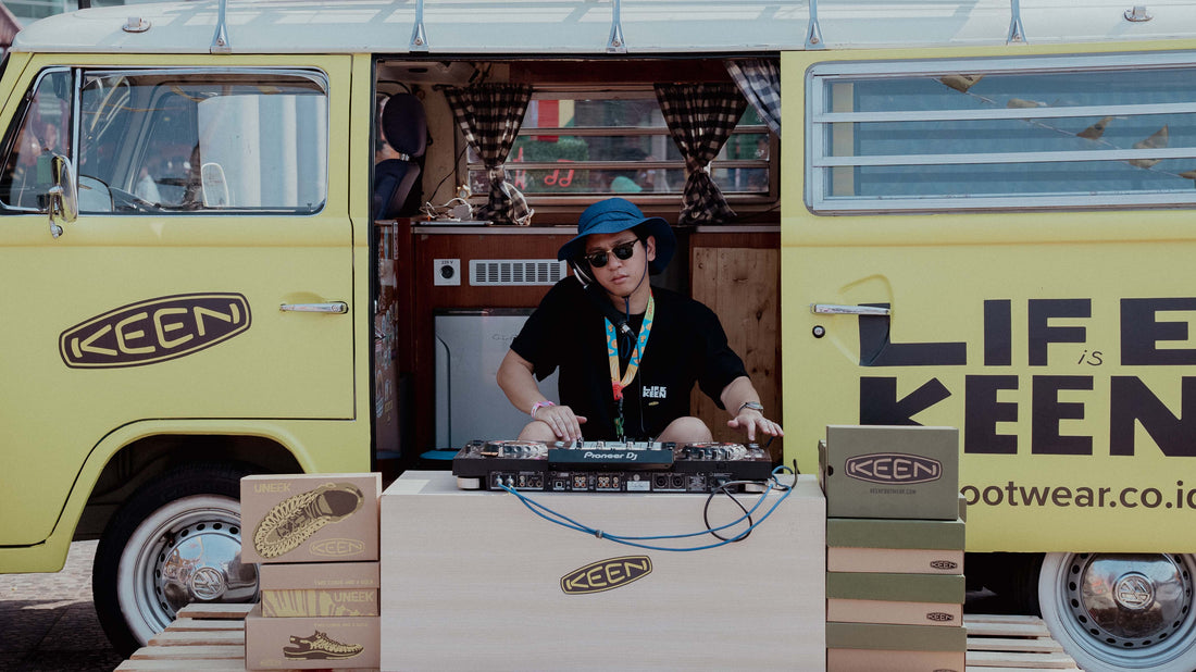 KEEN Indonesia Meriahkan Pestapora 2023 sebagai Footwear Supporting Partner