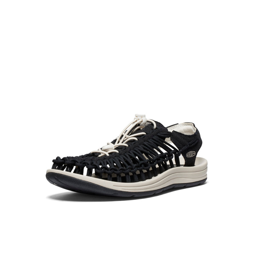 Sandal Pria UNEEK - BLACK/SILVER BIRCH | KEEN FOOTWEAR Indonesia