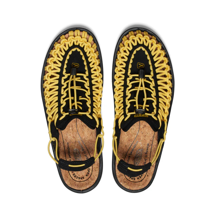 ALL GENDER UNEEK II CONVERTIBLE - BLACK/KEEN YELLOW