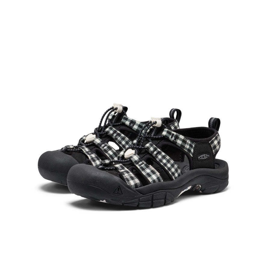 WOMEN'S NEWPORT RETRO - BLACK/GINGHAM