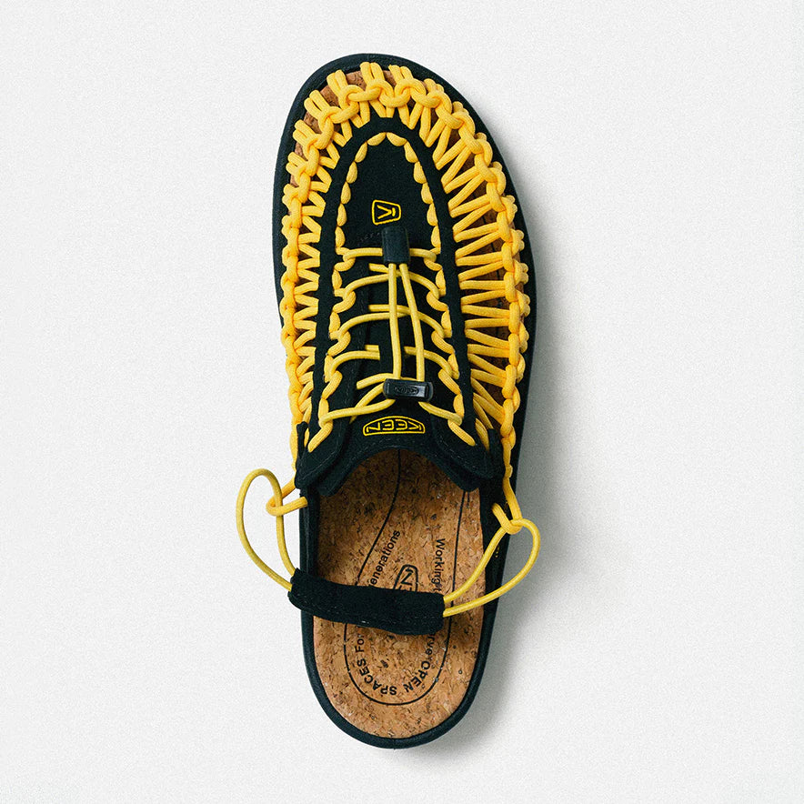 ALL GENDER UNEEK II CONVERTIBLE - BLACK/KEEN YELLOW