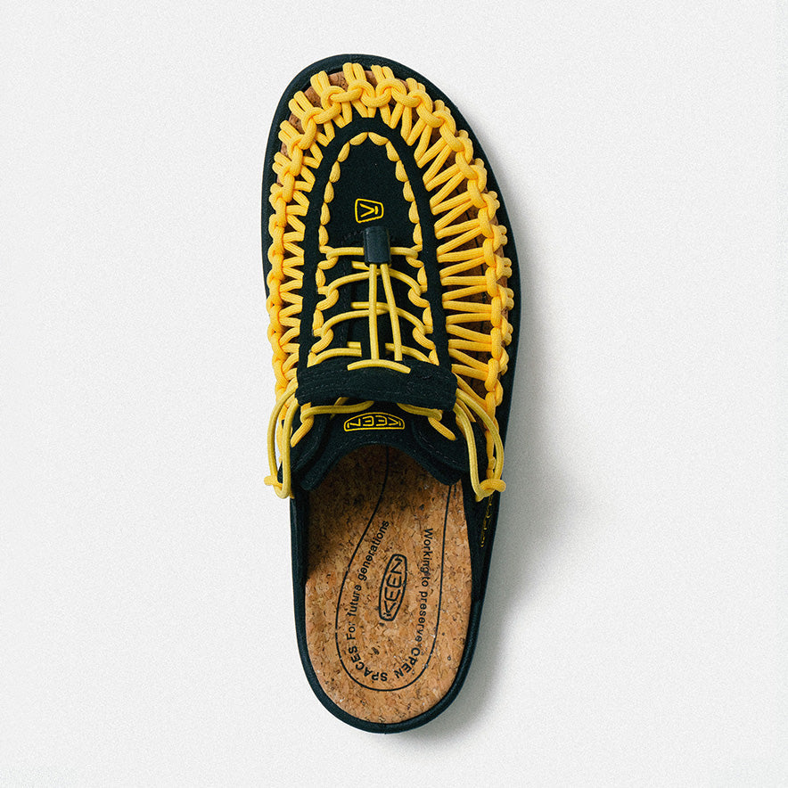 ALL GENDER UNEEK II CONVERTIBLE - BLACK/KEEN YELLOW