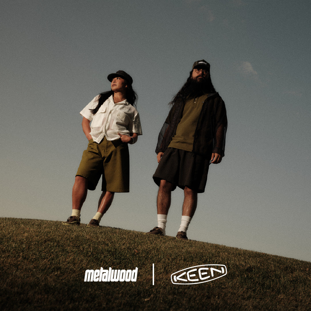 MEN'S HYPERPORT CLOG LEATHER x METALWOOD - PLAZA TAUPE/BLACK