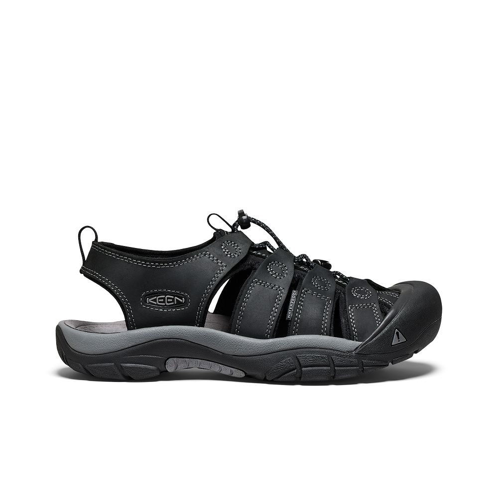 MEN'S NEWPORT - BLACK/STEEL GREY