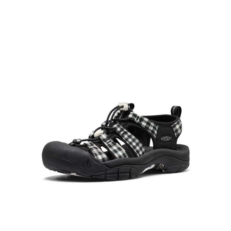 WOMEN'S NEWPORT RETRO - BLACK/GINGHAM