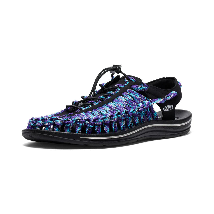 MEN'S UNEEK FLAT X BAMBOO SHOOTS - BLACK/TILLANDSIA PURPLE