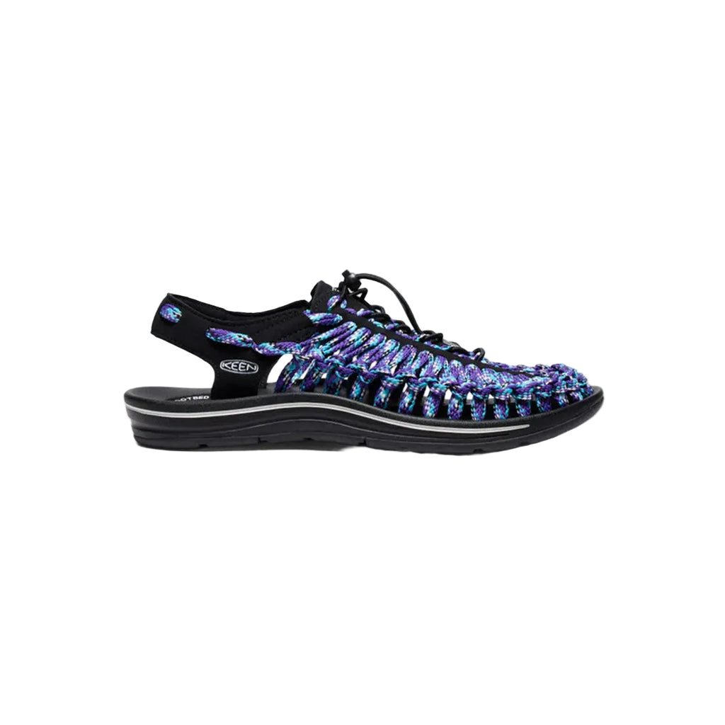 MEN'S UNEEK FLAT X BAMBOO SHOOTS - BLACK/TILLANDSIA PURPLE